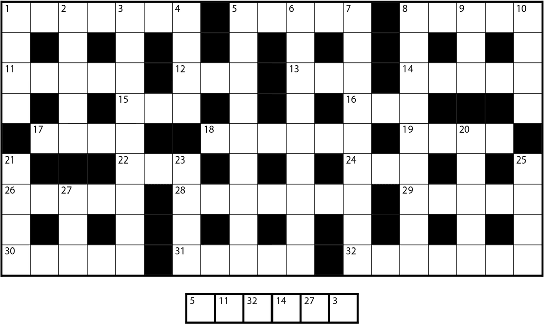 Kruiswoordpuzzel